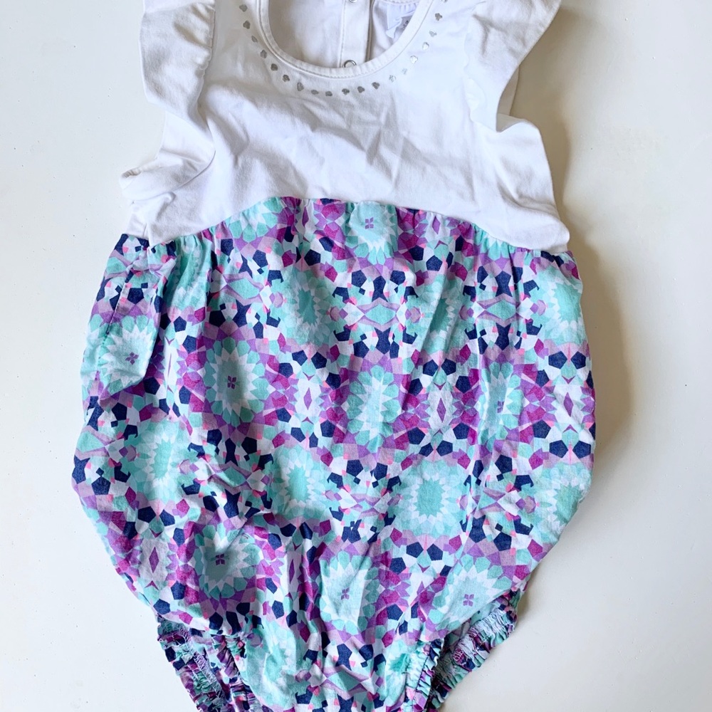 EGG by Susan Lazar Bubble Romper